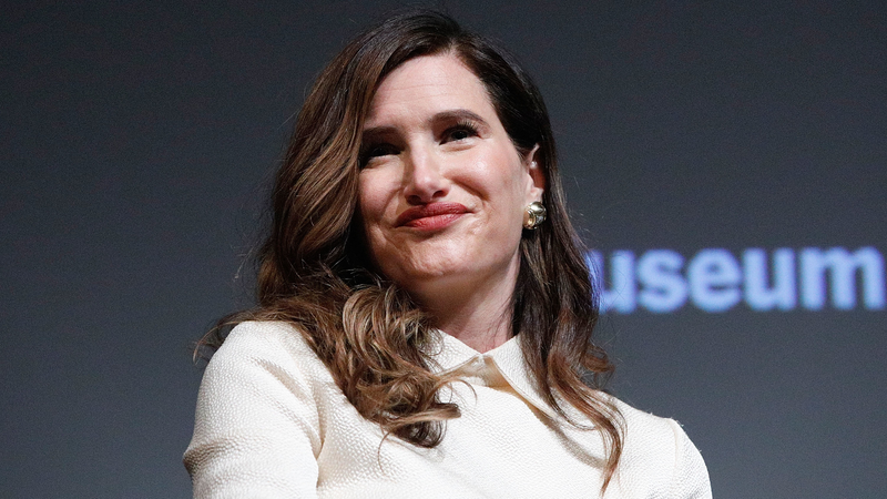 Hahn at a screening of A Private Life.
